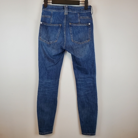 Pilcro and the Letterpress High Rise Skinny  Jeans Size 25 Womens Anthropologie - Picture 5 of 13